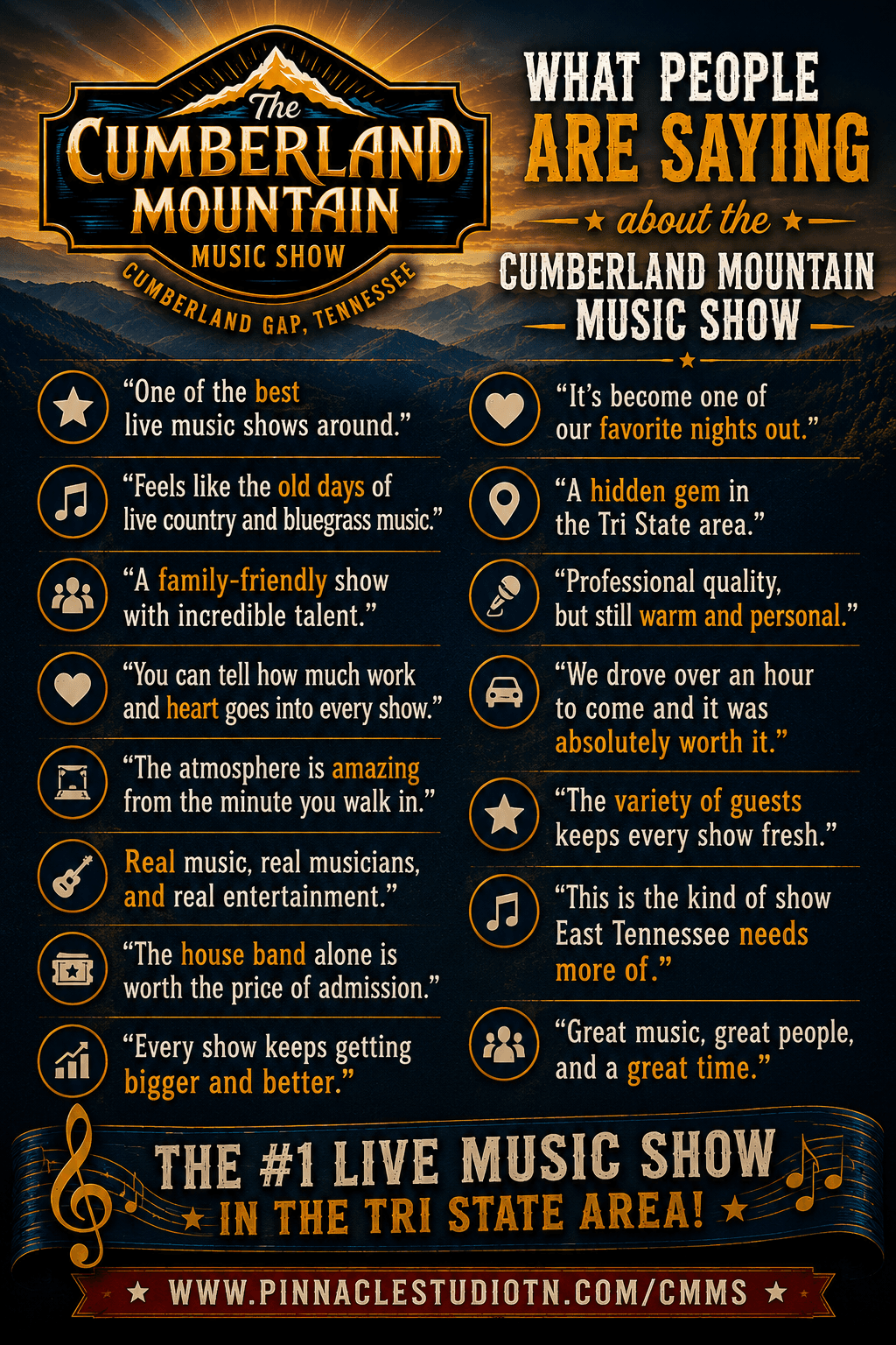 Cumberland Mountain Music