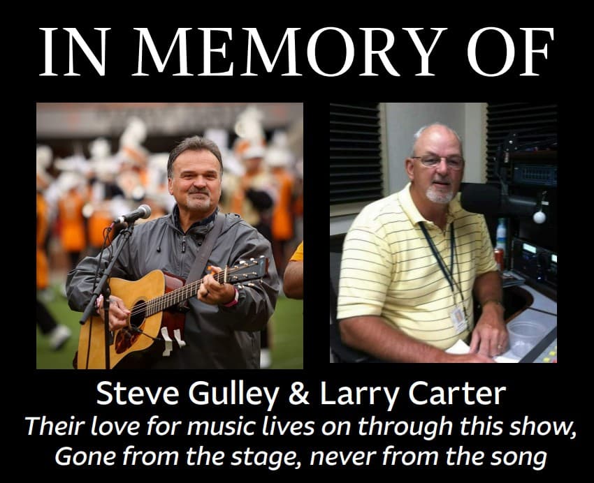 Memorial sign honoring Steve Gulley and Larry Carter